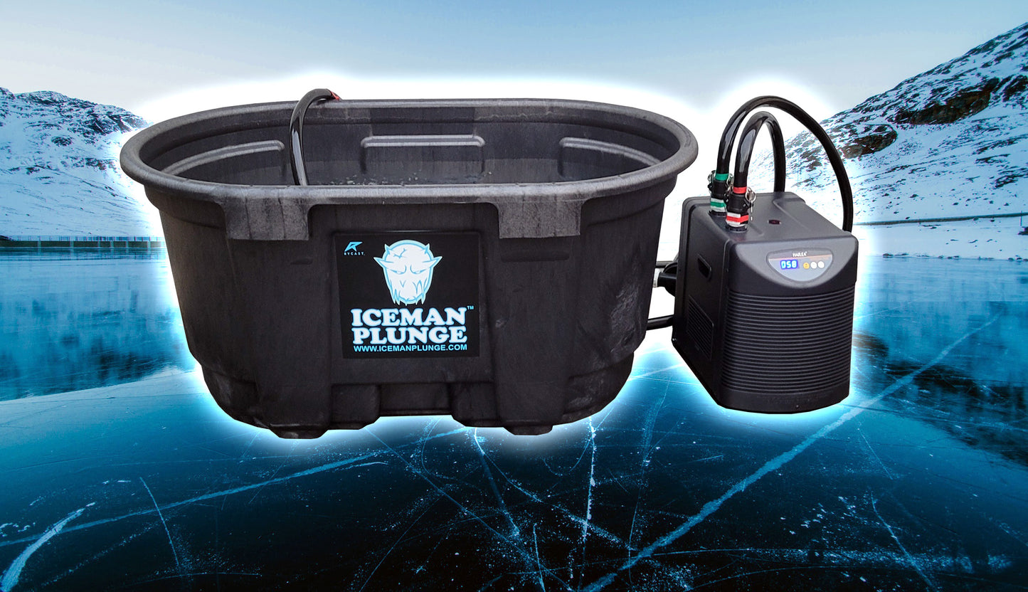 Iceman Plunge 100 Gallon Cold Plunge Tub with Chiller Ready-to-Go
